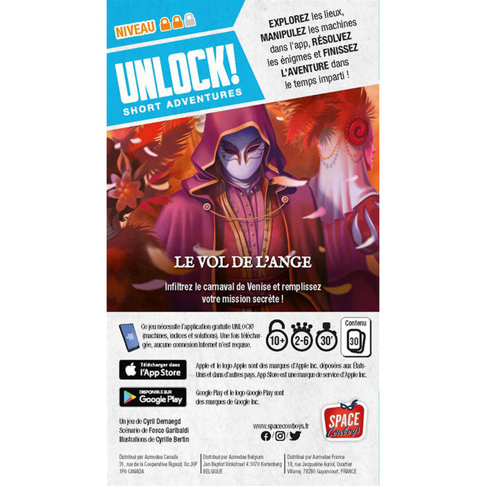 Unlock ! Short Adventure - Le Vol de l'Ange