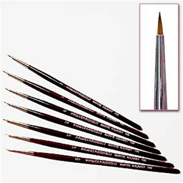 Pinceau martre Kolinsky poil court - taille 3/0 serie 100