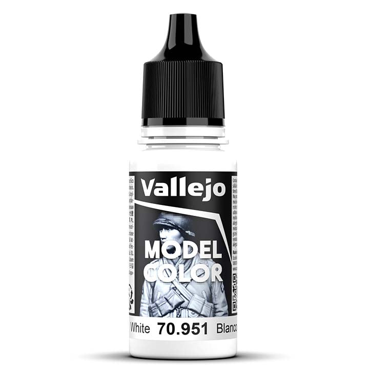 Vallejo - Blanc - RAL 9016 - White - Réf : 70951