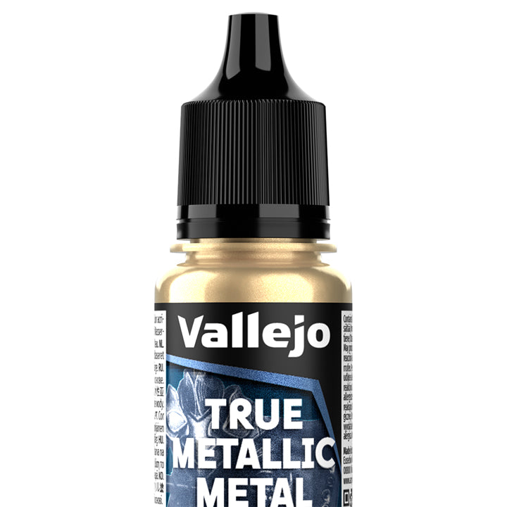 Vallejo - True Metallic Metal - Light - Or impérial - Réf : 77103