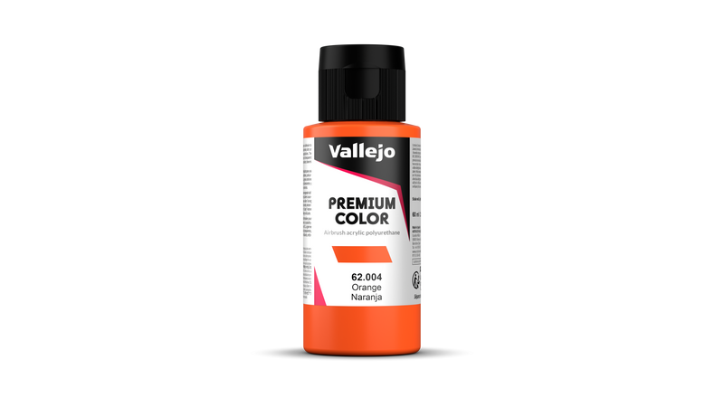 Vallejo - Premium Opaque - Orange - Orange 60 ml - Réf : 62004