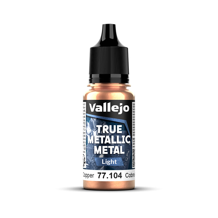 Vallejo - True Metallic Metal - Light - Cuivre ancien - Réf : 77104