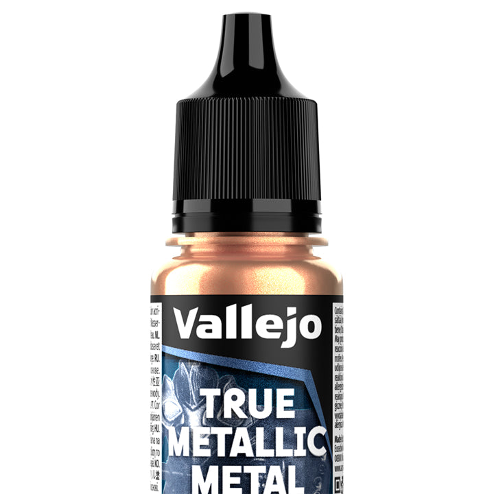 Vallejo - True Metallic Metal - Light - Cuivre ancien - Réf : 77104