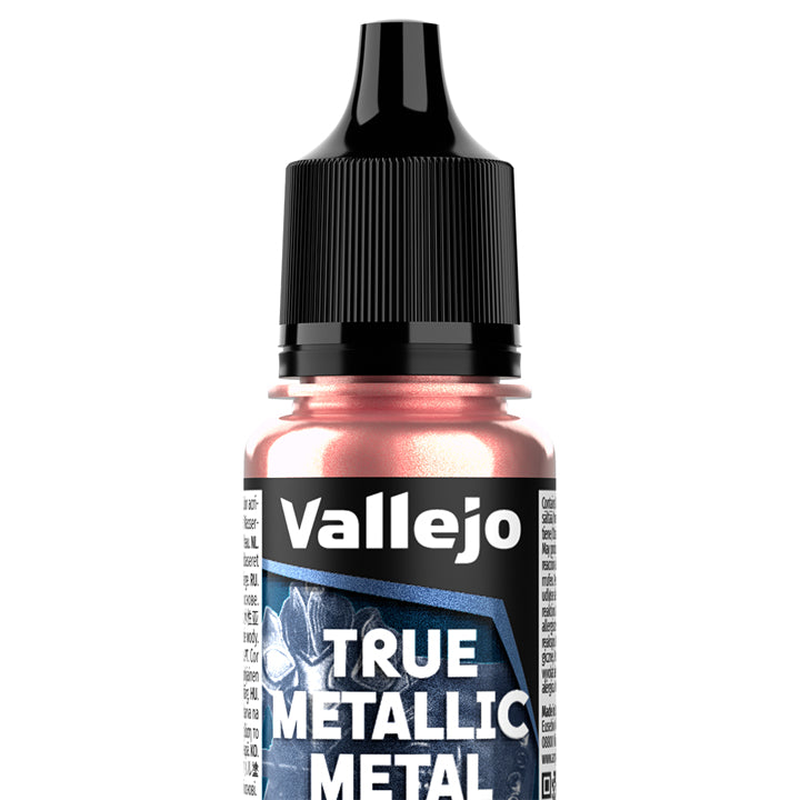Vallejo - True Metallic Metal - Light - Rouge rubis - Réf : 77106
