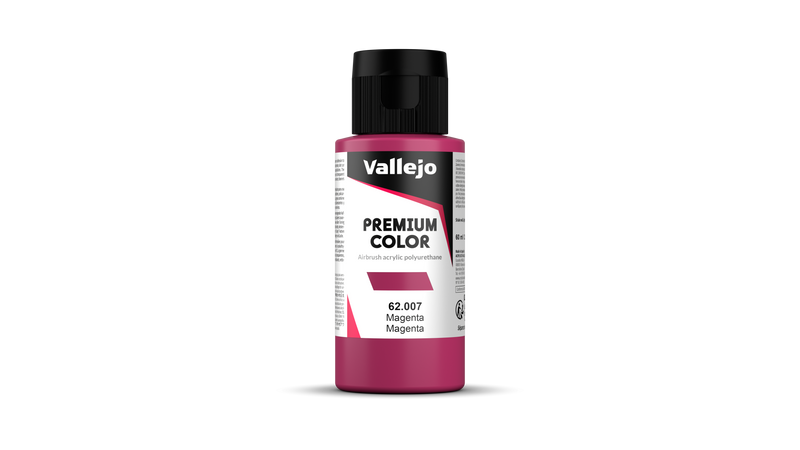 Vallejo - Premium Opaque - Magenta - Magenta 60 ml - Réf : 62007