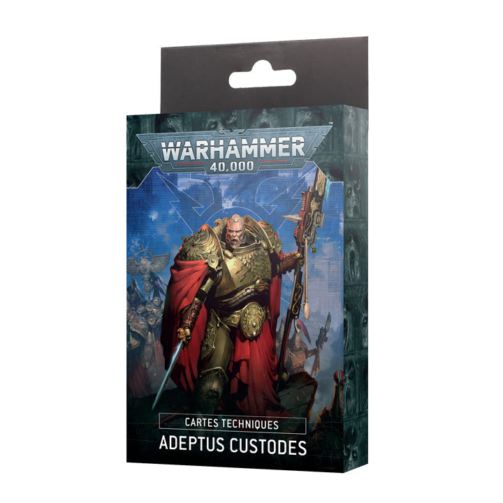 WH 40K - Adeptus Custodes - Cartes Techniques