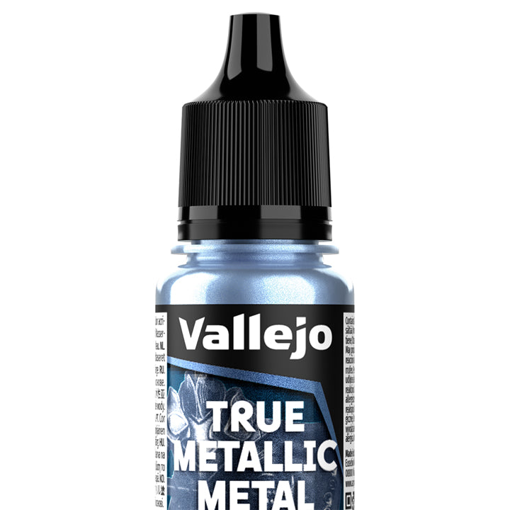 Vallejo - True Metallic Metal - Light - Bleu outremer - Réf : 77110
