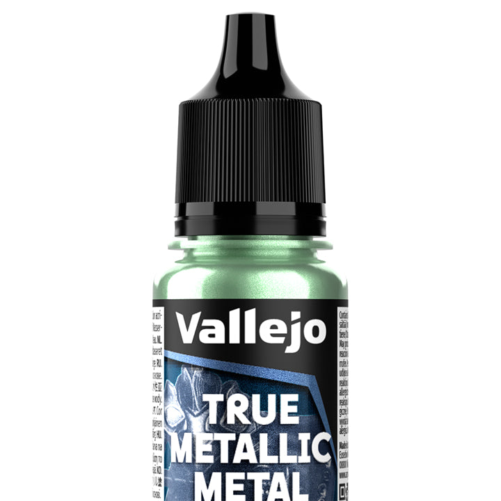 Vallejo - True Metallic Metal - Light - Vert sombre - Réf : 77114