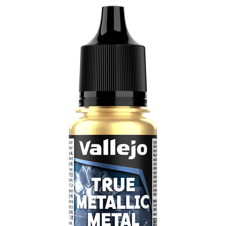 Vallejo - True Metallic Metal - Light - Or vert - Réf : 77116