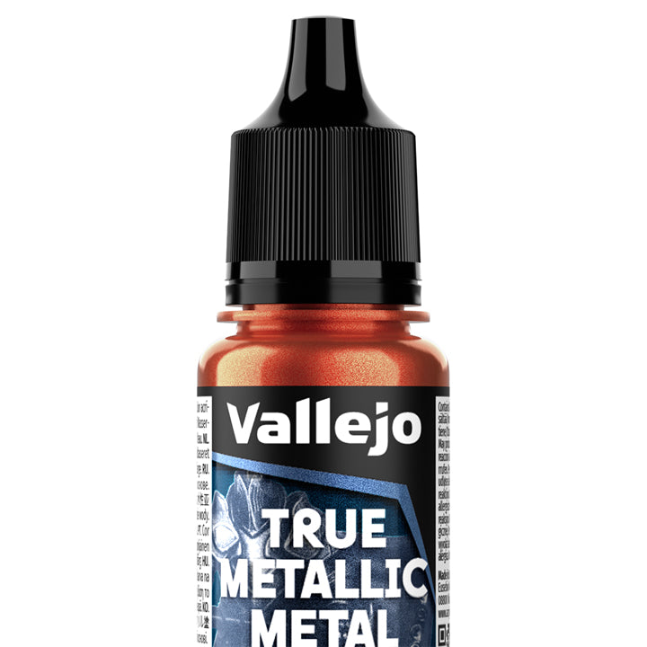 Vallejo - True Metallic Metal - Base - Rouge forgé - Réf : 77125