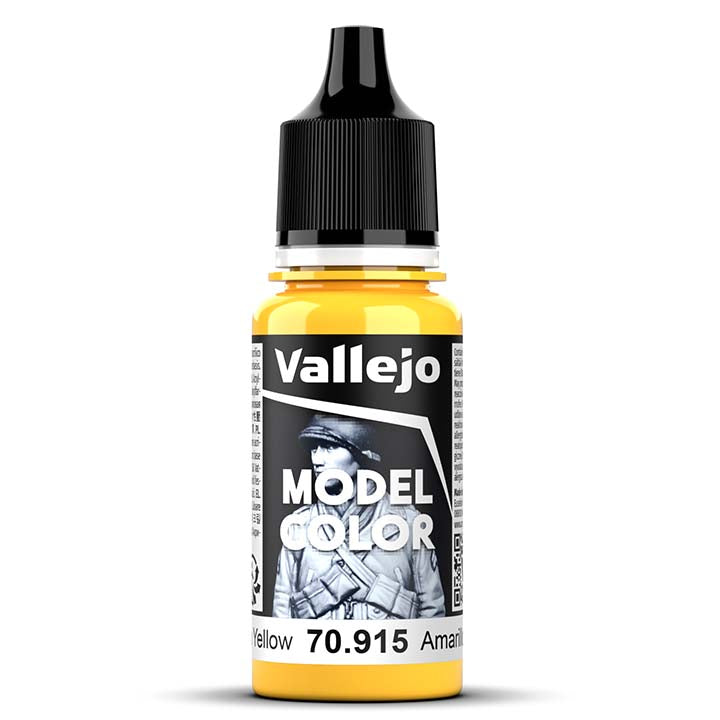 Vallejo - Jaune Intense - RAL 1023 - Deep Yellow - Réf : 70915