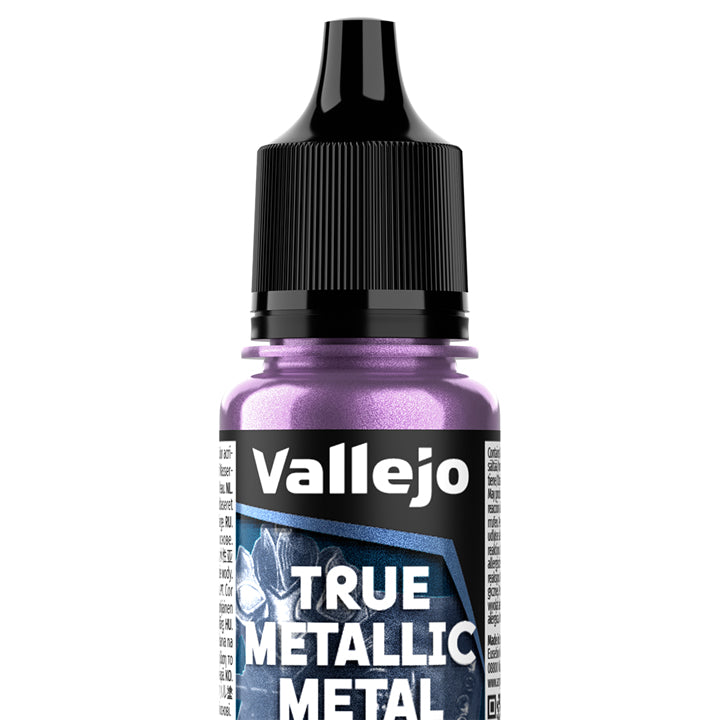 Vallejo - True Metallic Metal - Base - Pourpre améthyste - Réf : 77128