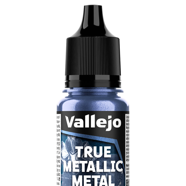 Vallejo - True Metallic Metal - Base - Bleu outremer - Réf : 77130