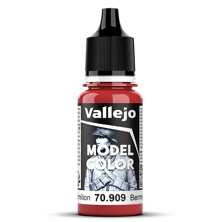 Vallejo - Rouge Cadmium Vermillon - Réf : 70909