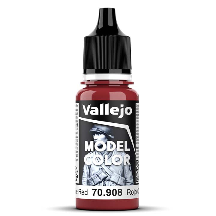 Vallejo - Rouge Carmin - FS 21105 - RAL 3002 - Réf : 70908