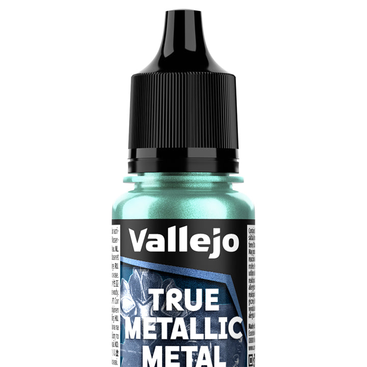 Vallejo - True Metallic Metal - Base - Vert scarabée - Réf : 77133