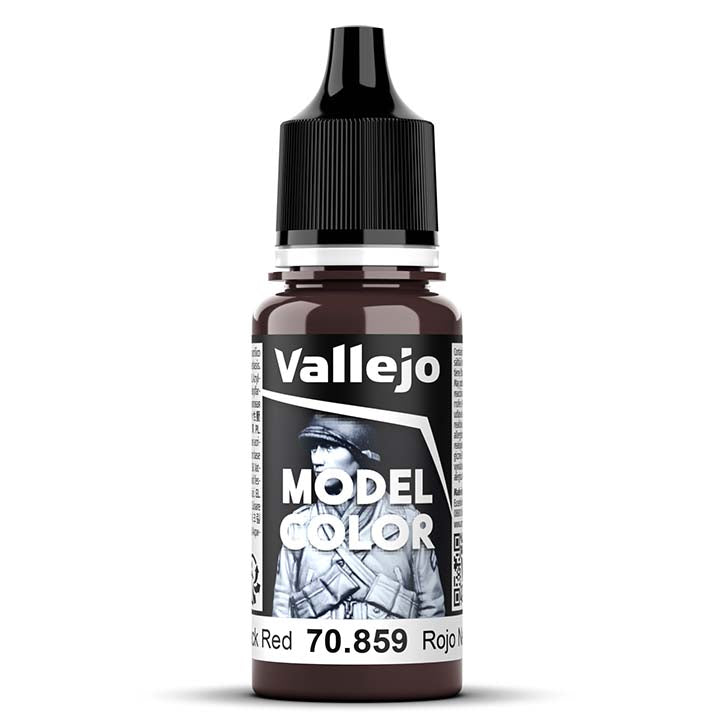Vallejo - Rouge Noir - RAL 3011 - Réf : 70859
