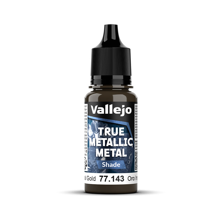 Vallejo - True Metallic Metal - Shade - Or impérial - Réf : 77143