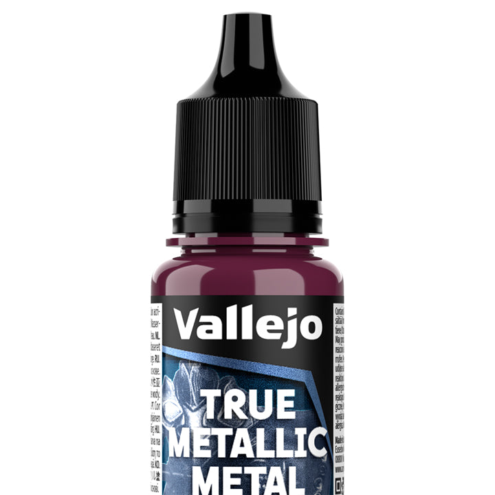 Vallejo - True Metallic Metal - Shade - Magenta cramoisi - Réf : 77147