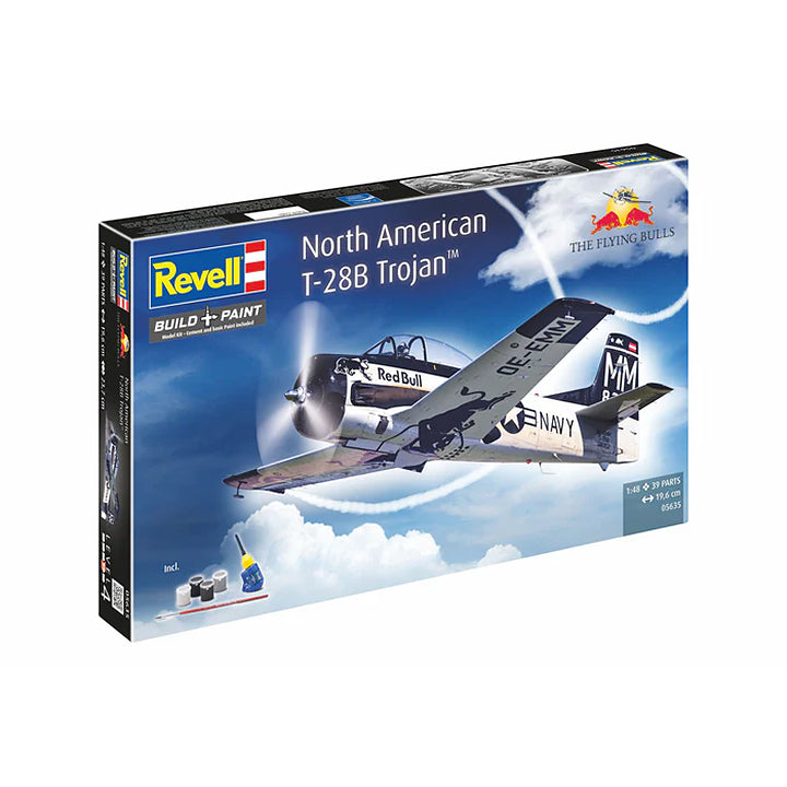 Revell - Coffret cadeau Flying Bulls T-28 Trojan - Réf 05635 - 1/48