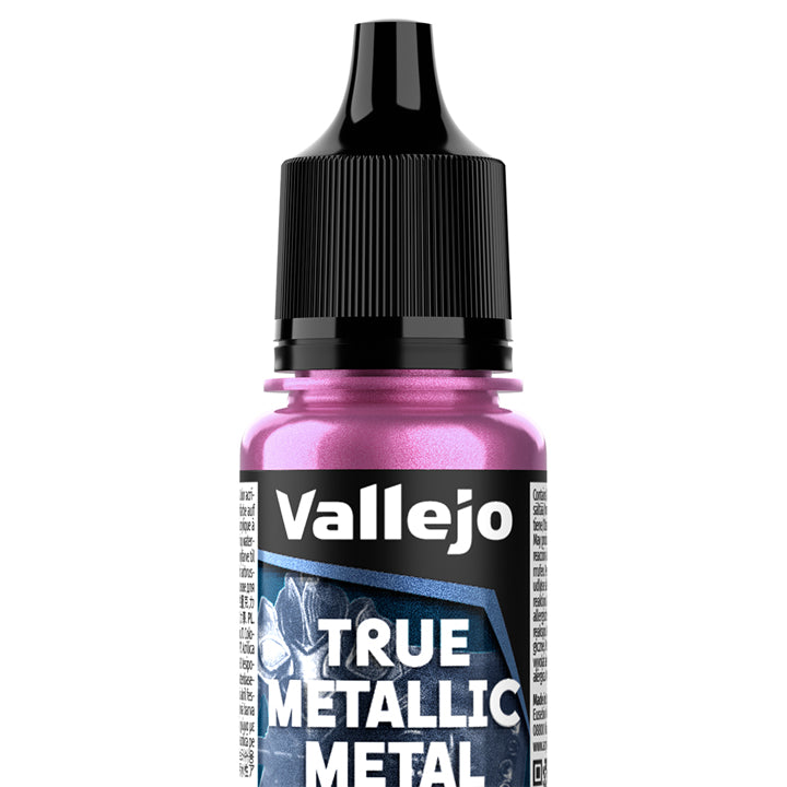 Vallejo - True Metallic Metal - Airbrush - Magenta cramoisi - Réf : 77167