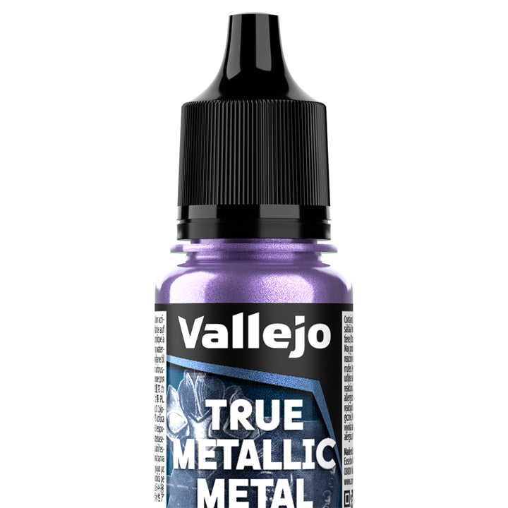 Vallejo - True Metallic Metal - Airbrush - Violet céleste - Réf : 77169