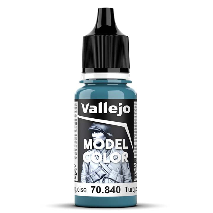Vallejo - Turquoise Clair - Réf : 70840