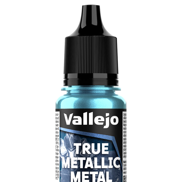 Vallejo - True Metallic Metal - Airbrush - Turquoise hydre - Réf : 77172
