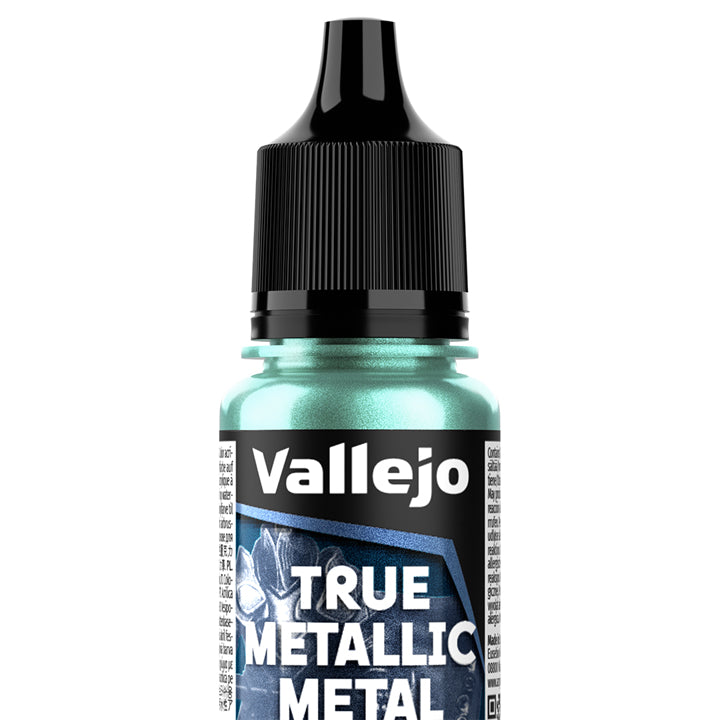 Vallejo - True Metallic Metal - Airbrush - Vert scarabée - Réf : 77173