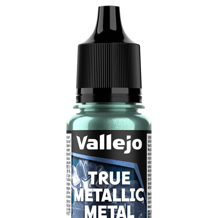Vallejo - True Metallic Metal - Airbrush - Vert sombre - Réf : 77174