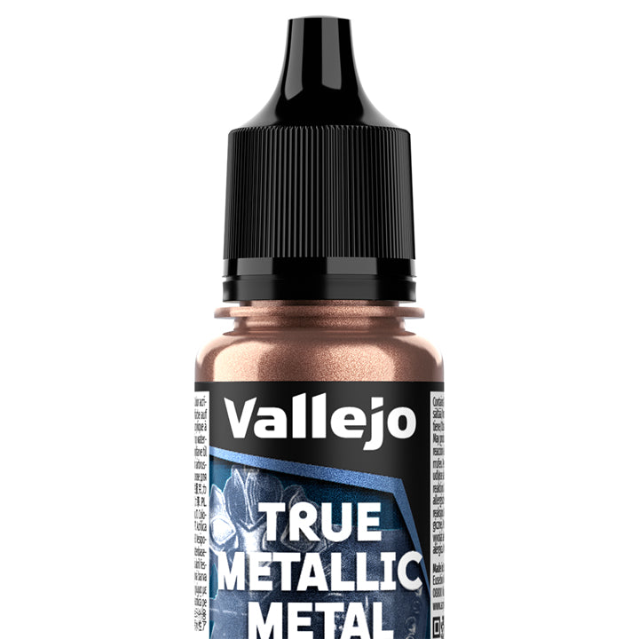Vallejo - True Metallic Metal - Airbrush - Métal oxydé - Réf : 77178