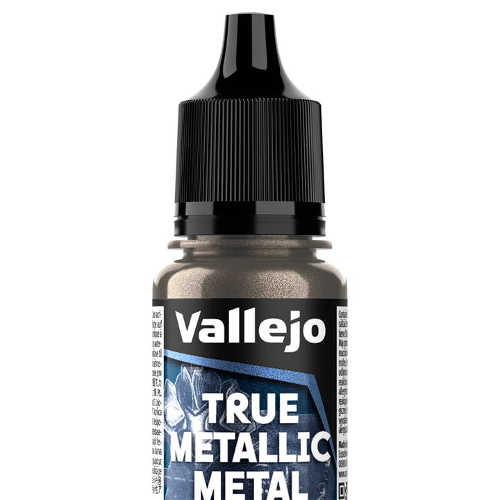 Vallejo - True Metallic Metal - Airbrush - Métal vieilli - Réf : 77179
