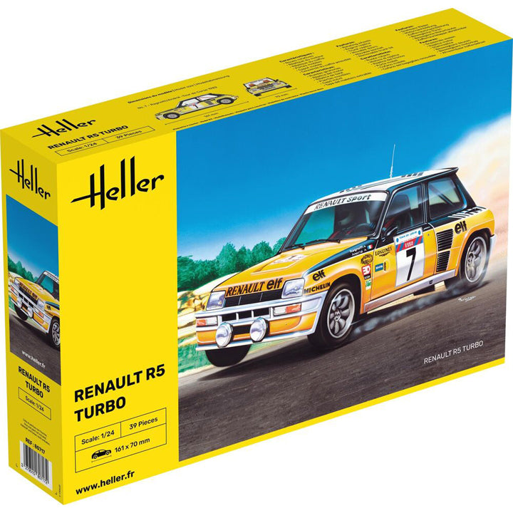 Heller - Renault R5 Turbo - Réf 80717 - 1/24