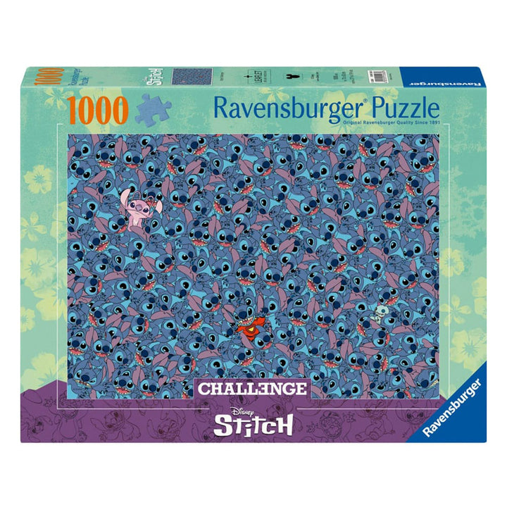 Puzzle challenge Stitch - Puzzle Disney 1000p