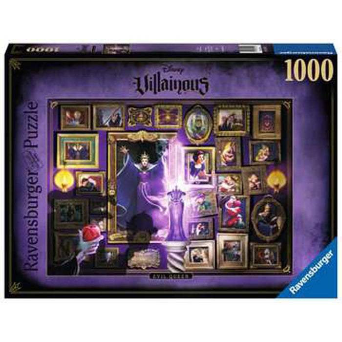 RAVENSBURGER - Puzzle -1000p : Villainous - Reine Sorcière