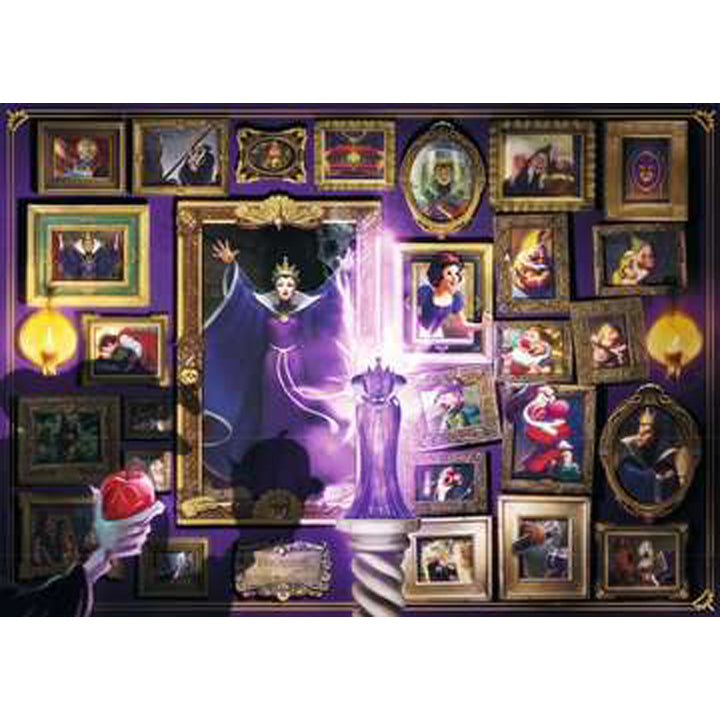 RAVENSBURGER - Puzzle -1000p : Villainous - Reine Sorcière