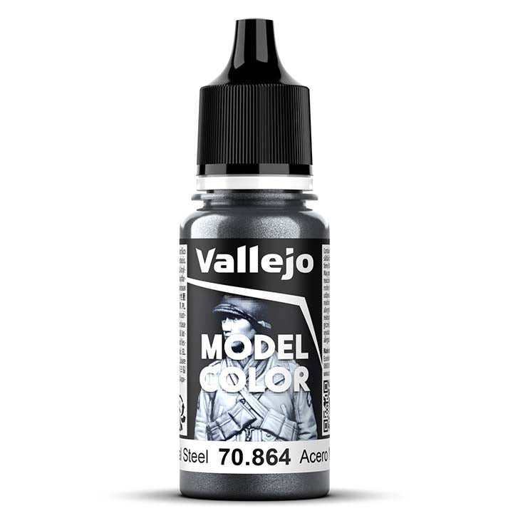 Vallejo - Acier Naturel - Metal Poli - Réf : 70864