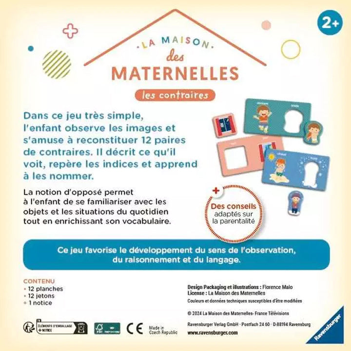 Contraires Maison Maternelles