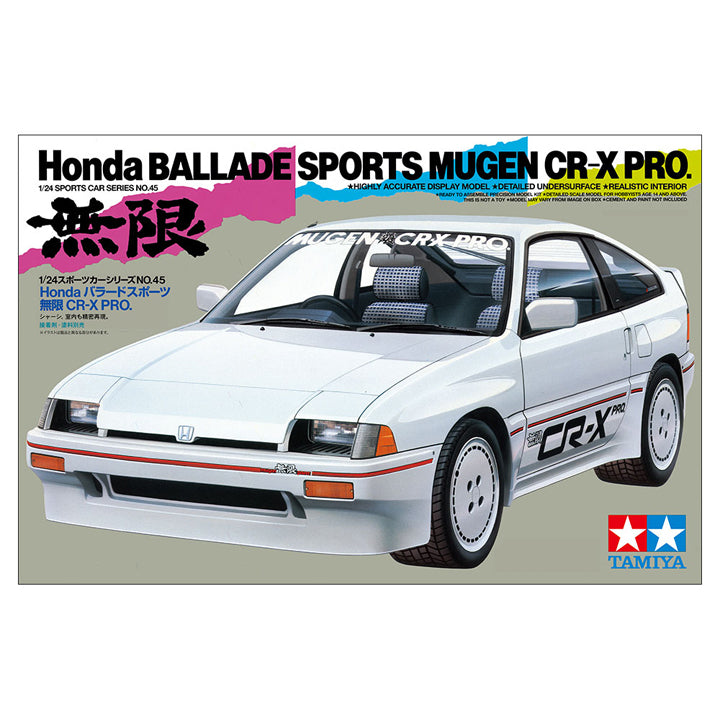 Honda Ballade Sport Mugen CR-X Pro- 1/24