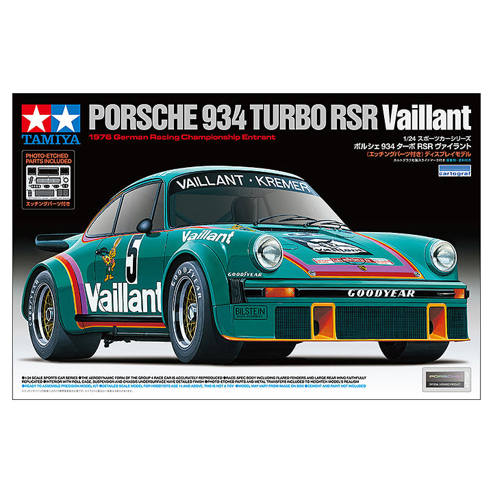 Tamiya - Porsche 934 Vaillant RS - 1/24 - Réf 24334