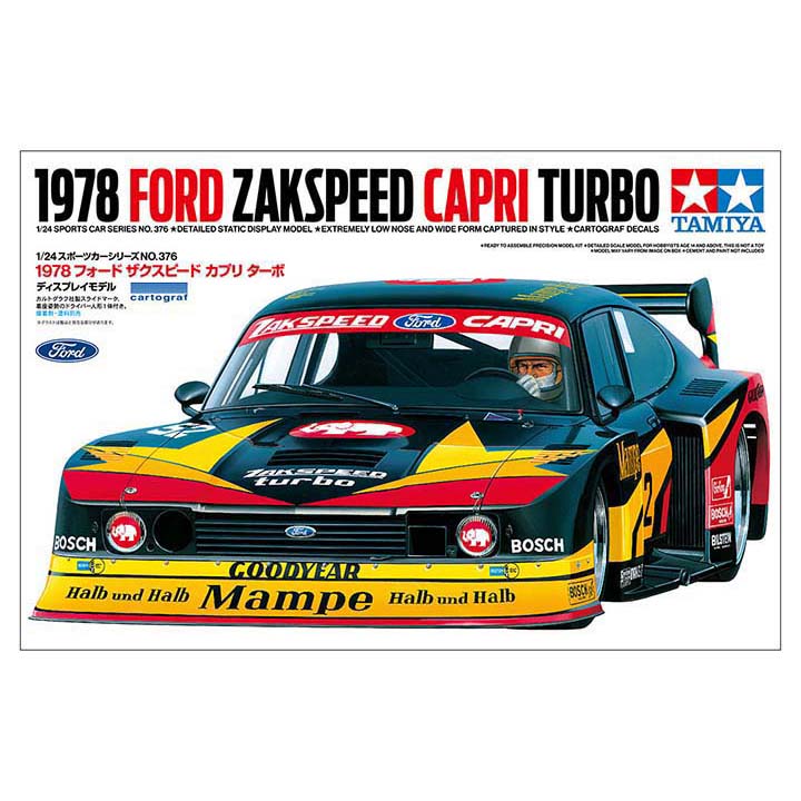 Tamiya - Ford Zakspeed Capri - Réf : 24376 - 1/24