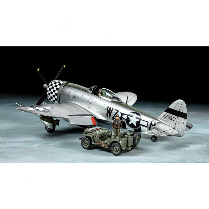 P-47D Thunderbold & Vehicule - 1/48