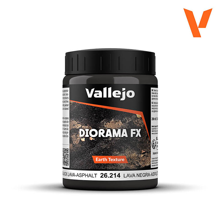 Vallejo - Diorama Fx - Lave Noire - 26214