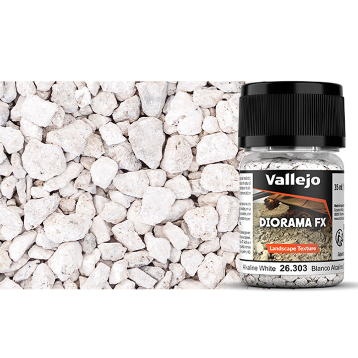 Vallejo FX - Blanc Alcalin - 2 - 5mm - 35 ml - Réf 26303