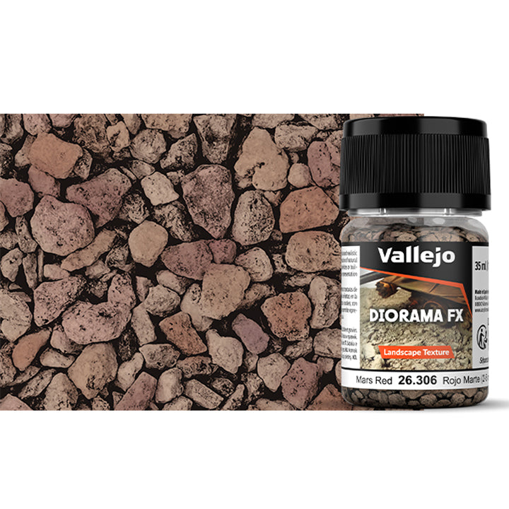 Vallejo FX - Rouge mars - 2-5mm - 35 ml - Réf 26306