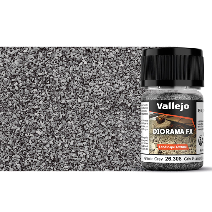 Vallejo FX - Gris Granite - 0.5 - 2 mm - 35 ml - Réf 26308