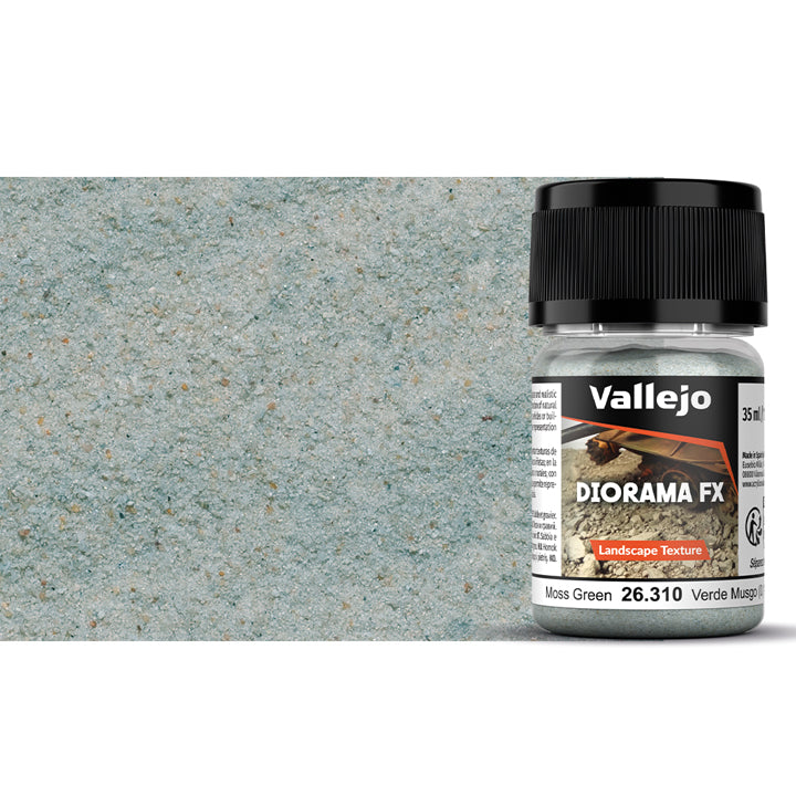 Vallejo FX - Vert mousse - 0.1 - 1 mm - 35 ml - Réf 26310