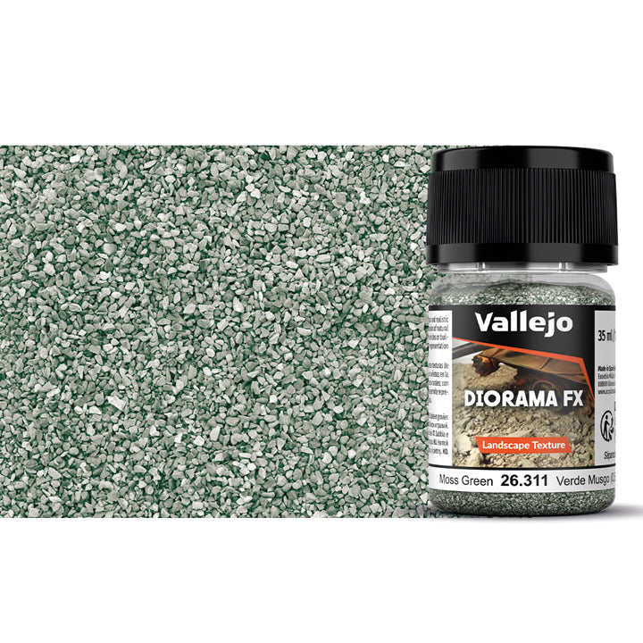 Vallejo FX - Vert mousse - 0.5 - 2 mm - 35 ml - Réf 26311