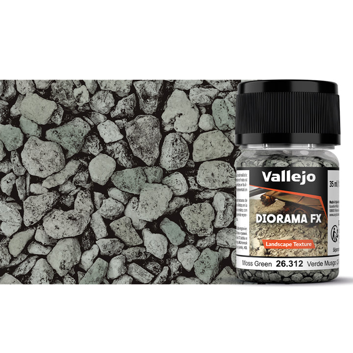 Vallejo FX - Vert mousse - 2 - 5 mm - 35 ml - Réf 26312