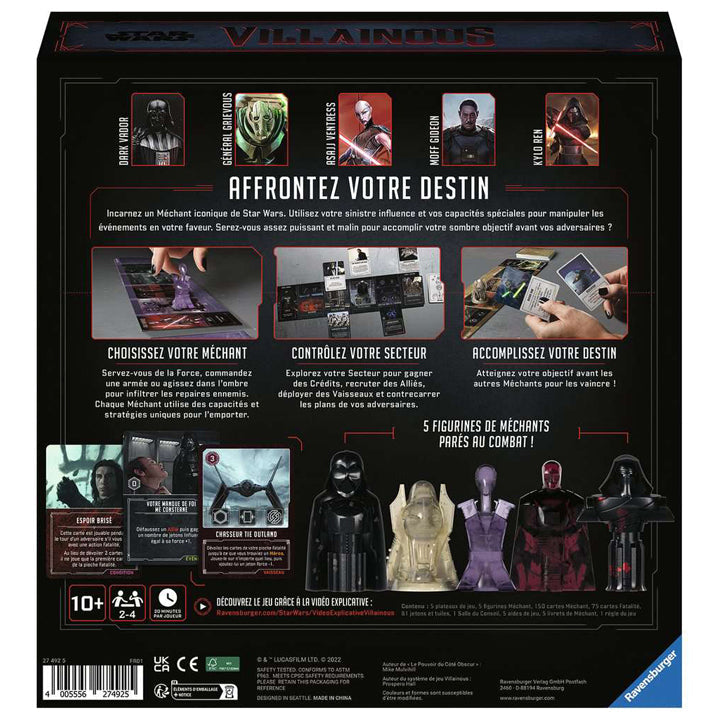 Villainous Star Wars - Le pouvoir du côté obscur !